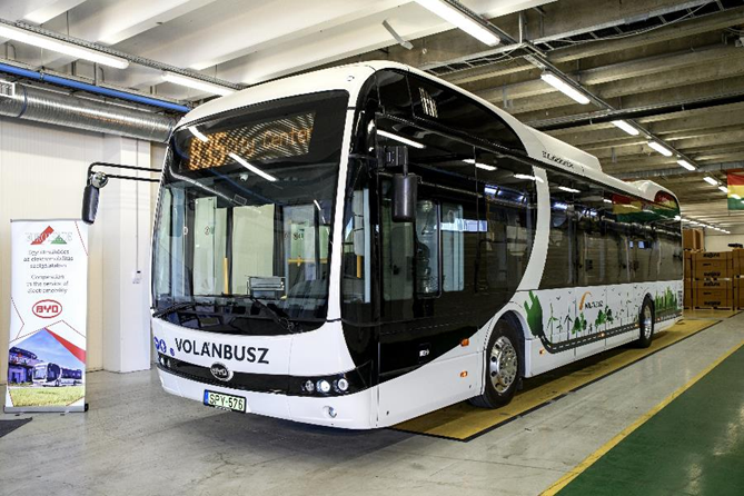 匈外长见证比亚迪首台跨国运营纯电动巴士交付