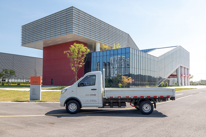 新能源物流产品又一力作!新吉奥微卡帅舰正式下线